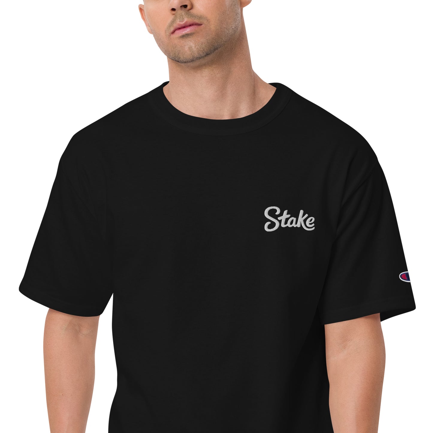 Seham X Stake Men's Champion T-Shirt