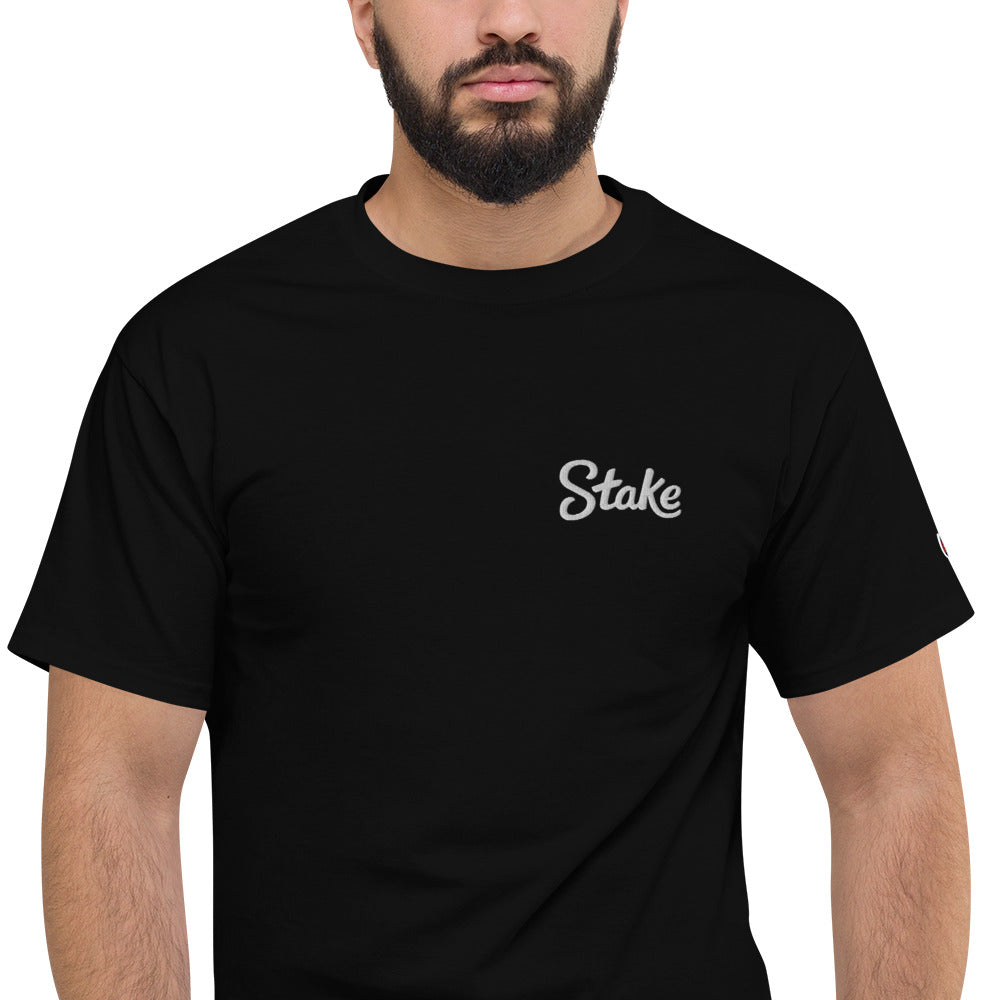 Seham X Stake Men's Champion T-Shirt