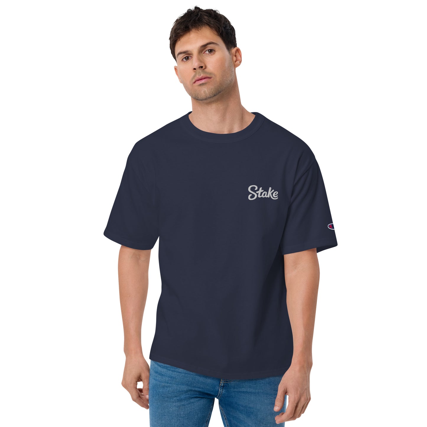 Seham X Stake Men's Champion T-Shirt