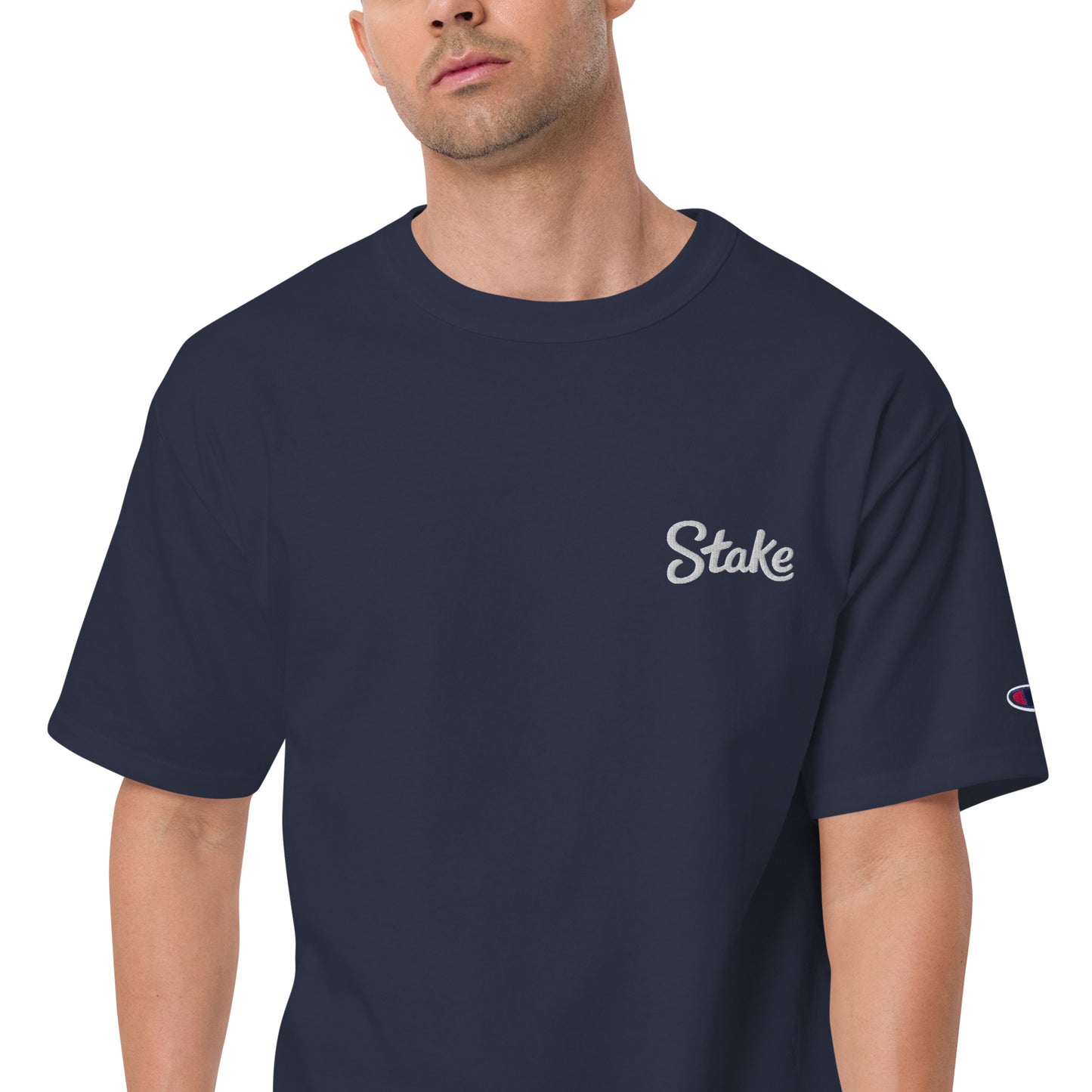 Seham X Stake Men's Champion T-Shirt