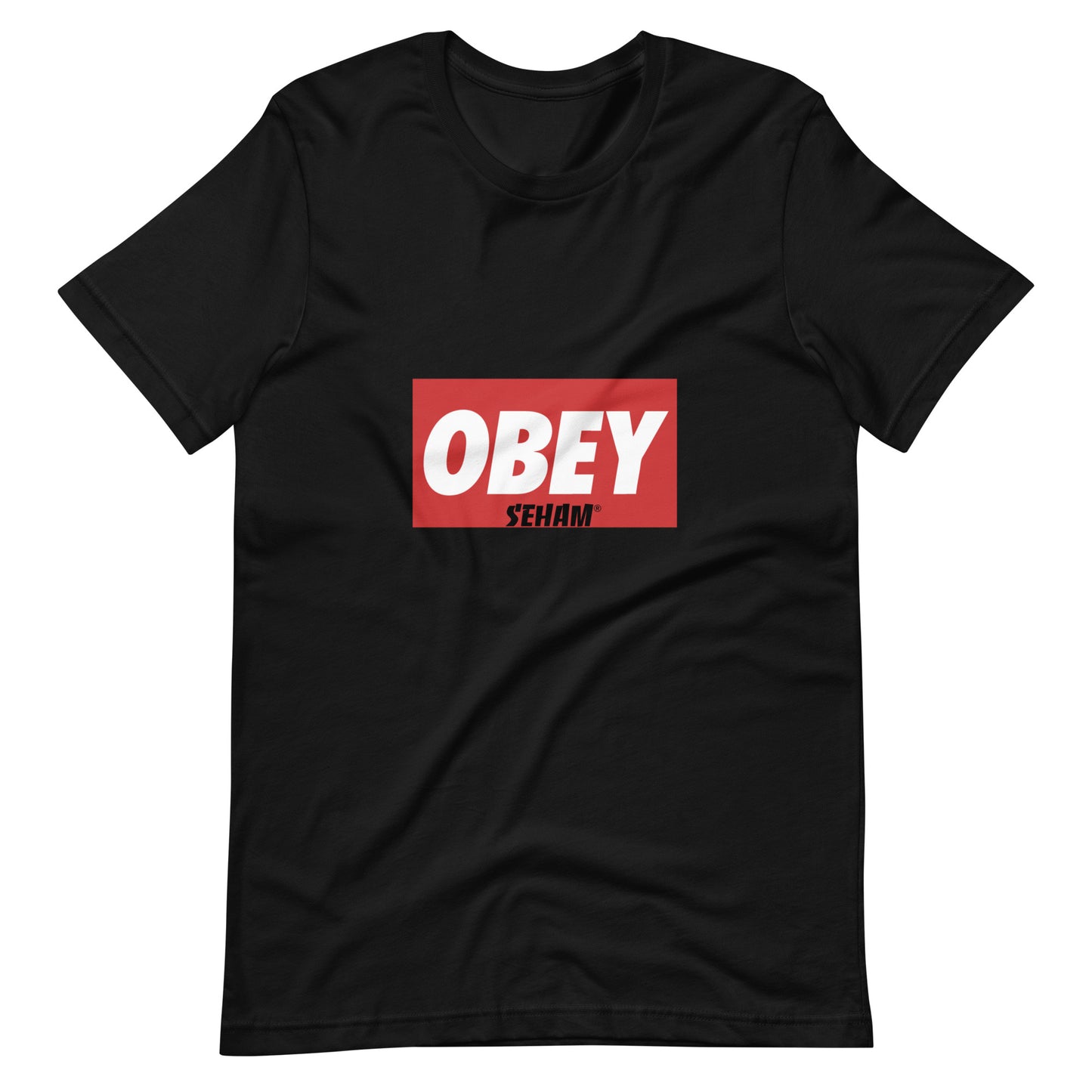 Obey  X Seham Unisex staple eco t-shirt