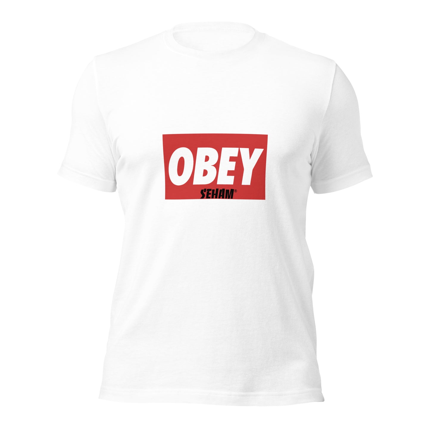 Obey  X Seham Unisex staple eco t-shirt