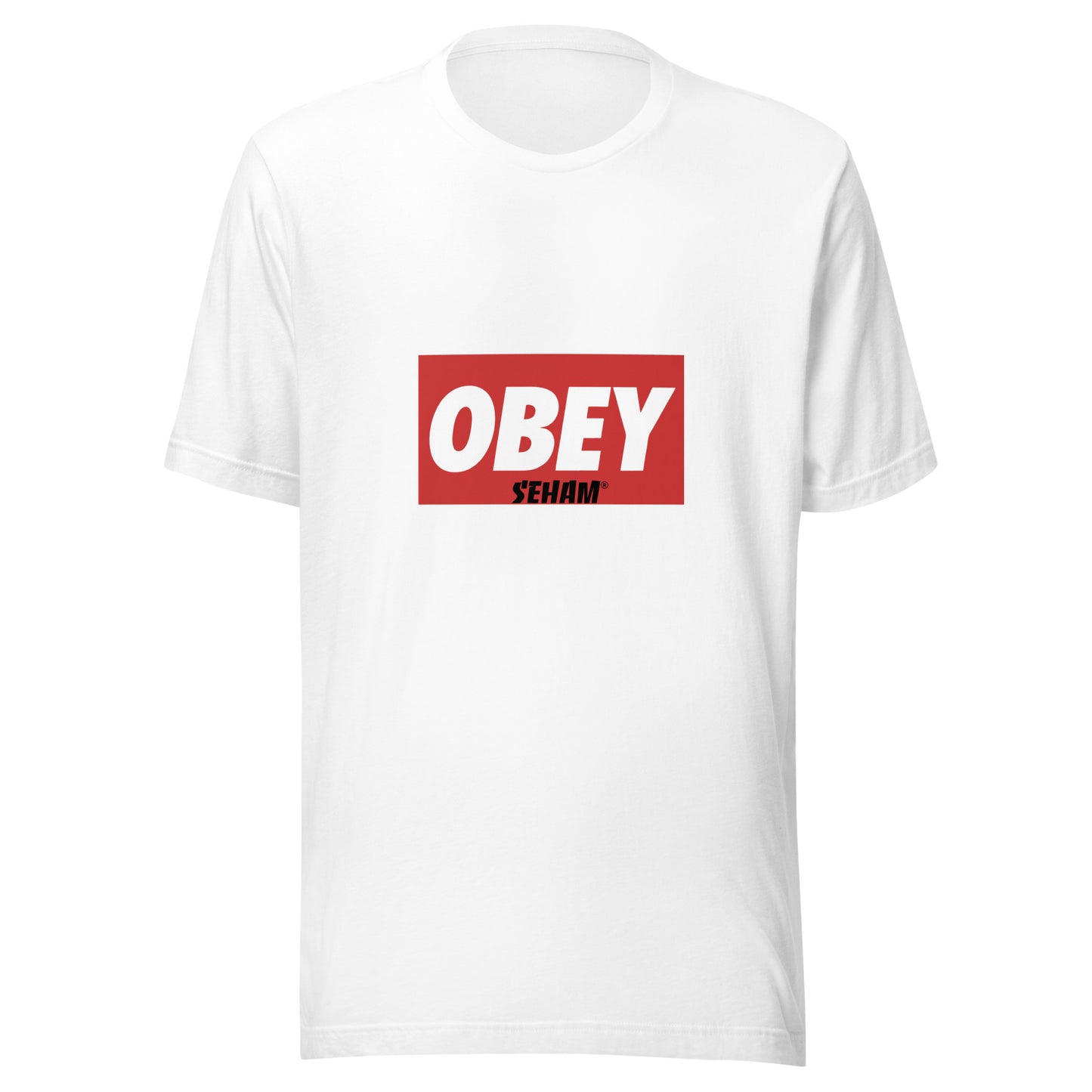 Obey  X Seham Unisex staple eco t-shirt